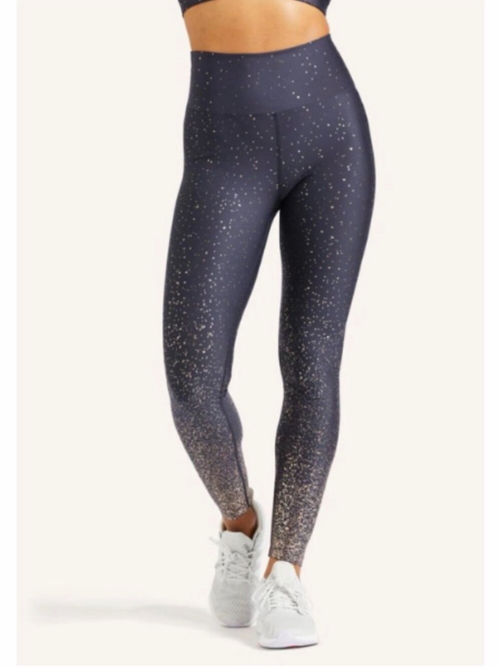 Peloton Navy Leggings with Speckle Gradient